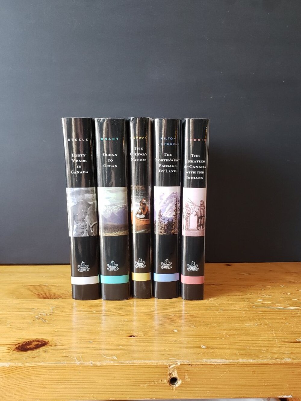 Set of 5 Prospero Books History of Canada 40 Years Canada, Ocean to Ocean, 3